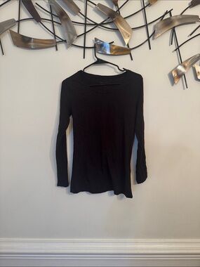 No Boundaries Black Long Sleeve Crewneck Tee